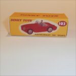 Dinky Toys 103 Austin Healey Touring Car Variation