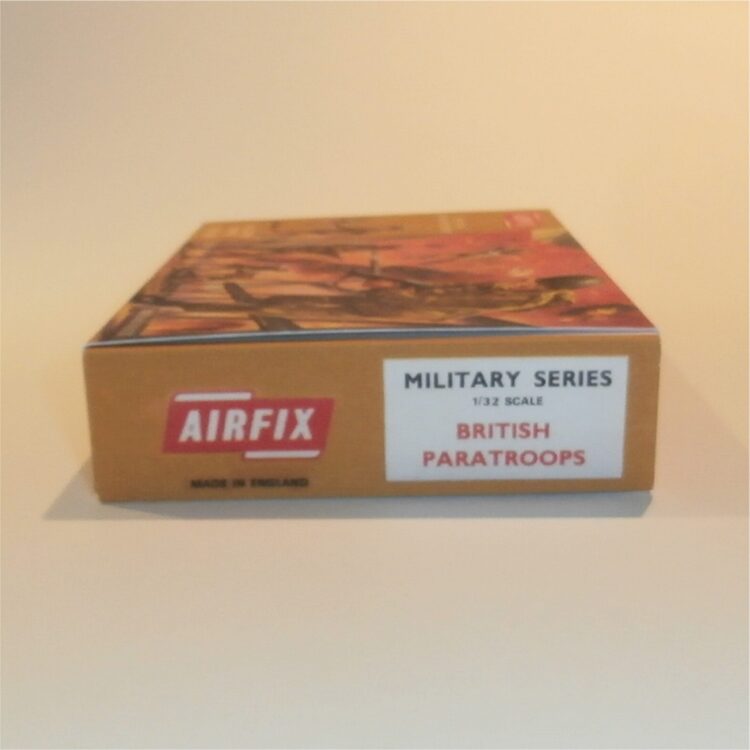 Airfix Empty British Paratroopers Paratroops Early Repro Box 1:32 Scale #1712 a - Image 4