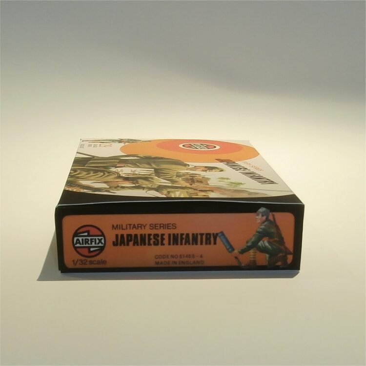 Airfix Empty Military Series Japanese Infantry Target Logo Repro Box 1:32 Scale #51455 - Image 3