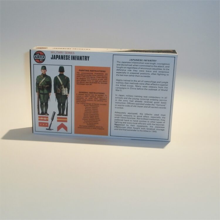 Airfix Empty Military Series Japanese Infantry Target Logo Repro Box 1:32 Scale #51455 - Image 4