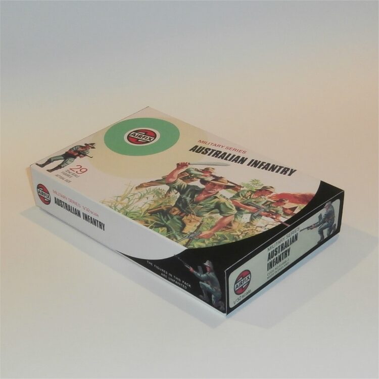 Airfix Empty Military Series Australian Infantry Target Logo Repro Box 1:32 Scale #51458 - Image 2