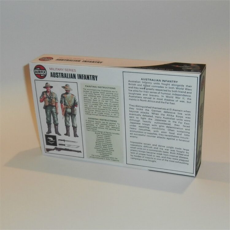 Airfix Empty Military Series Australian Infantry Target Logo Repro Box 1:32 Scale #51458 - Image 3