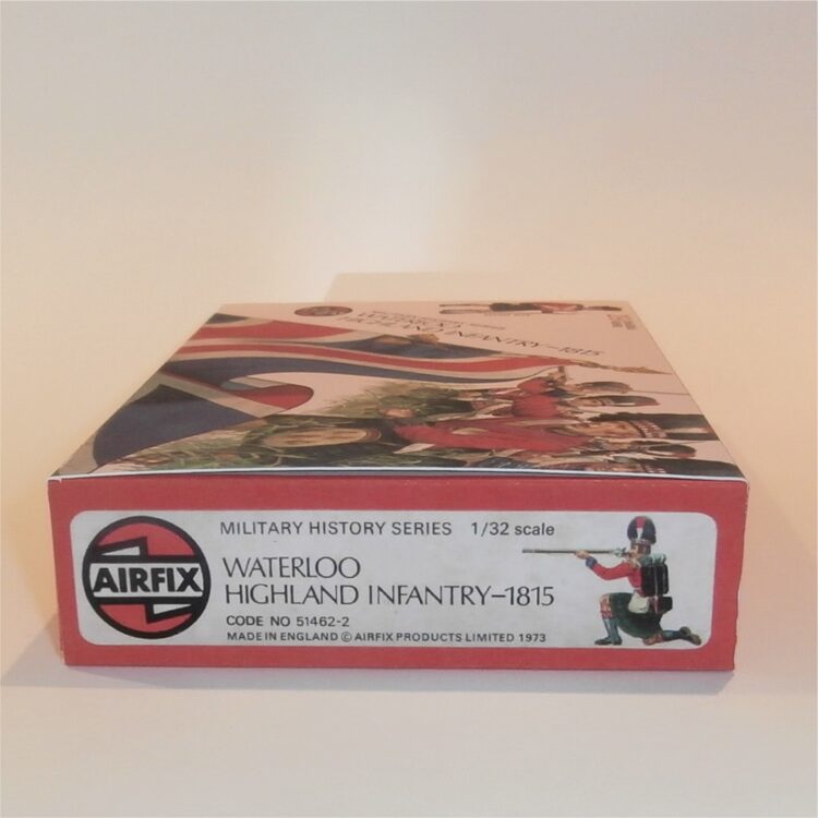Airfix Empty Waterloo Series Highland Infantry Repro Box 1:32 Scale #51462 - Image 4