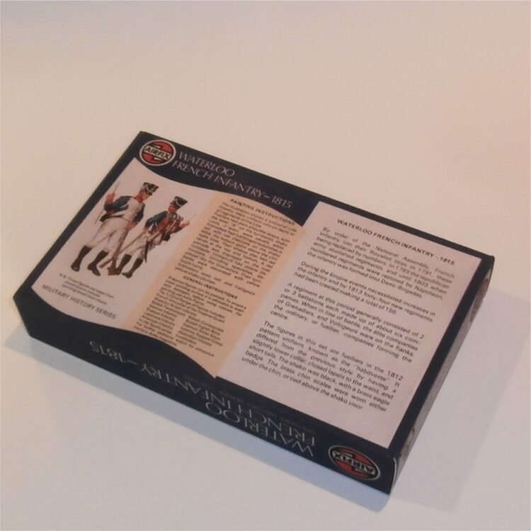 Airfix Empty Waterloo Series French Infantry Repro Box 1:32 Scale #51463 - Image 3