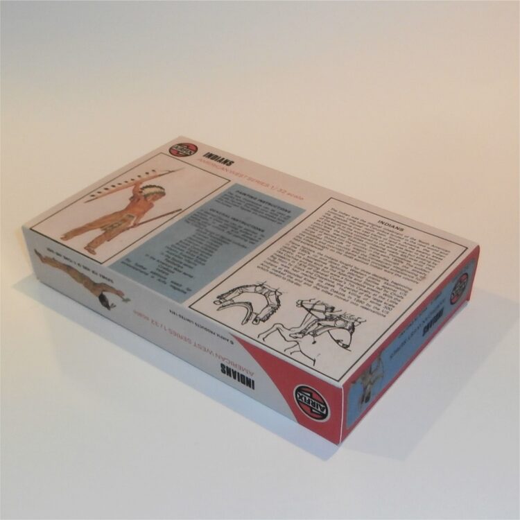 Airfix Empty Western Series Indians Target Logo Repro Box 1:32 Scale #51466 - Image 3