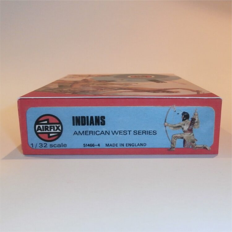 Airfix Empty Western Series Indians Target Logo Repro Box 1:32 Scale #51466 - Image 4