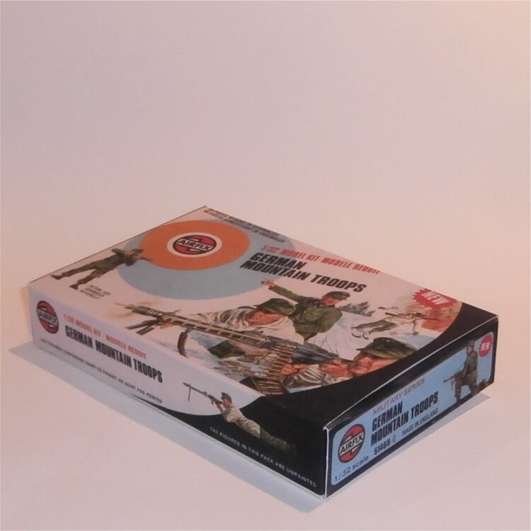 Airfix Empty German Mountain Troops Target Logo Repro Box 1:32 Scale #51468 - Image 2