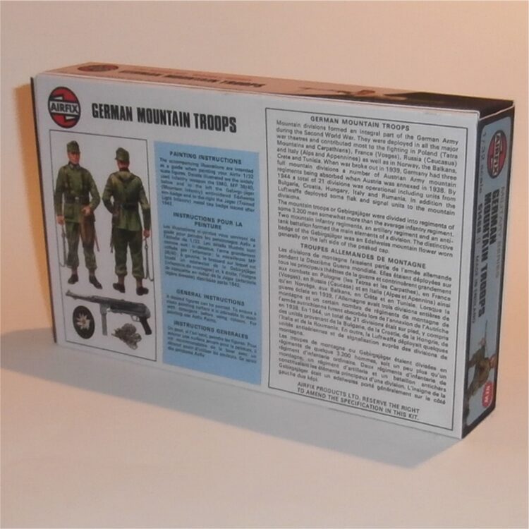 Airfix Empty German Mountain Troops Target Logo Repro Box 1:32 Scale #51468 - Image 4