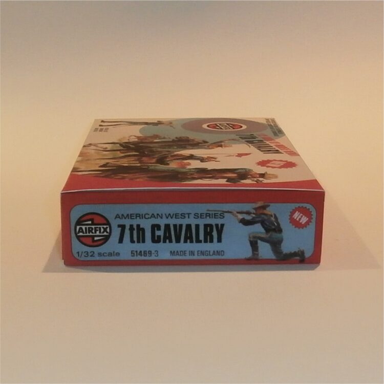 Airfix Empty Western Series 7th Cavalry Target Logo Repro Box 1:32 Scale #51469 - Image 4