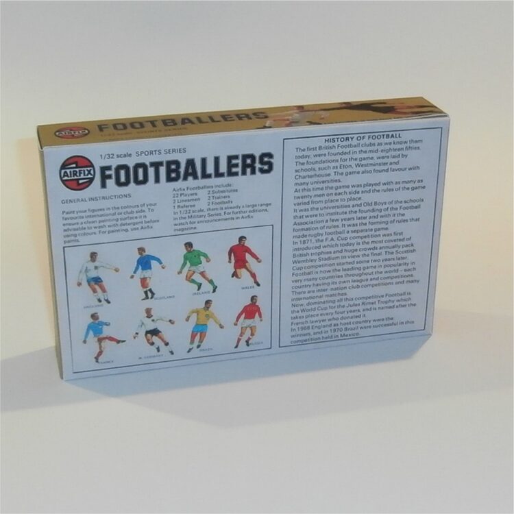 Airfix Empty Sports Series Footballers Repro Box 1:32 Scale #51470 - Image 4