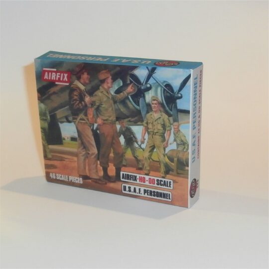 Airfix Empty USAF Personnel Early Repro Box 1:76 HO OO Scale #S48
