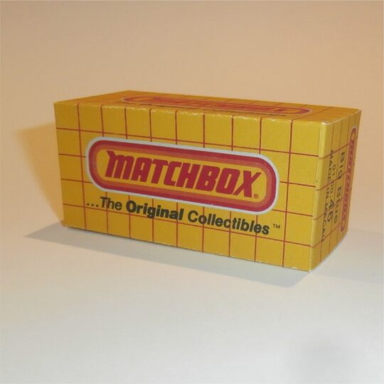 Matchbox Superfast 46 h Big Blue VW Volkswagen Funny Car Empty Repro M Style Box
