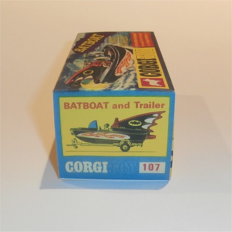 Corgi Toys  107 Batman & Robin Batboat Repro Box - Image 4