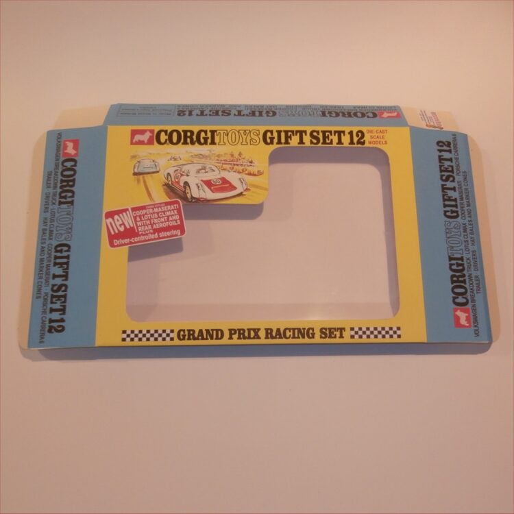 Corgi Toys Gift Set 12b Grand Prix Racing Set Empty Repro Box - Image 3