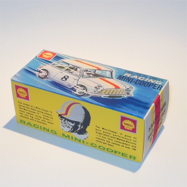 Hong Kong Shell Petrol Promotional Morris Mini Cooper Repro Box - Image 2