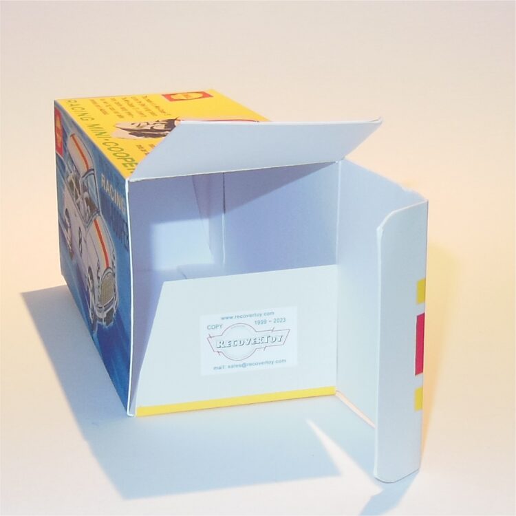 Hong Kong Shell Petrol Promotional Morris Mini Cooper Repro Box - Image 4