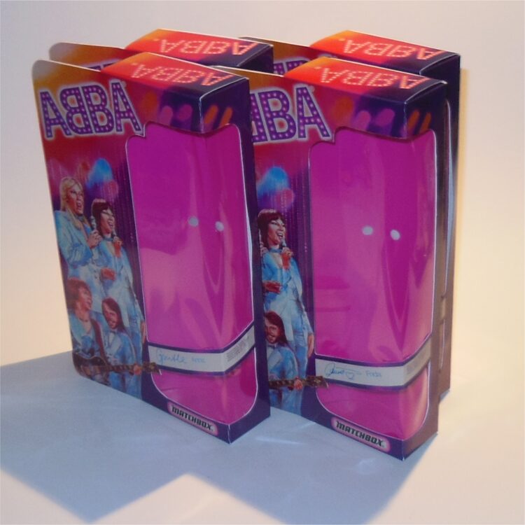 Matchbox ABBA Doll Reproduction Box Set of 4 Anna Frida Benny Bjorn - Image 2