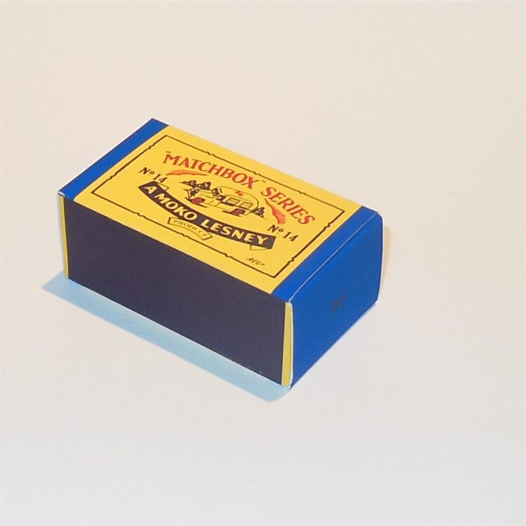 Matchbox Lesney 14 b1 Daimler Ambulance Repro B Style Box - Image 2
