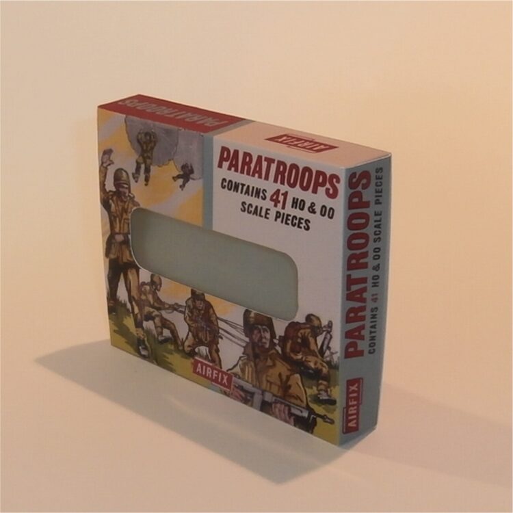 Airfix Empty Paratroopers Paratroops Early Repro Box 1:76 HO OO Scale S23 - Image 2
