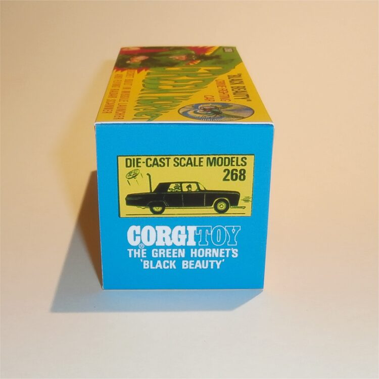 Corgi Toys  268 Green Hornet Black Beauty Empty Repro Outer Box Only - Image 3