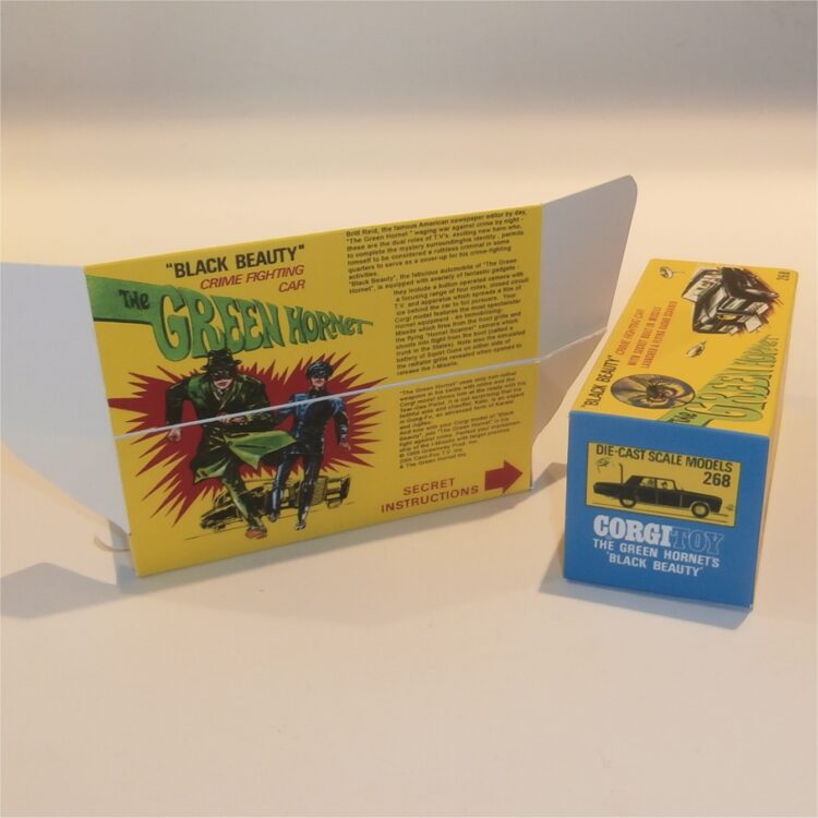 Corgi Toys  268 Green Hornet Black Beauty Empty Repro Box Set - Image 2