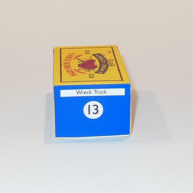 Matchbox Lesney 13b Bedford Wreck Truck B Style Repro Box - Image 3