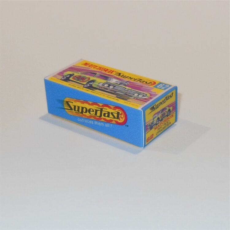 Matchbox Lesney Superfast 62 e Mercury Rat Rod G Style Repro Box - Image 2