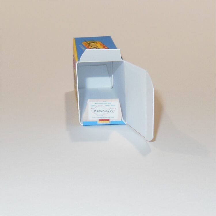 Matchbox Lesney Superfast 62 e Mercury Rat Rod G Style Repro Box - Image 4