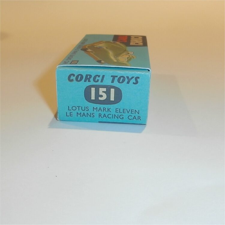 Corgi Toys  151 Lotus Le Mans Racing Car Repro Box - Image 3