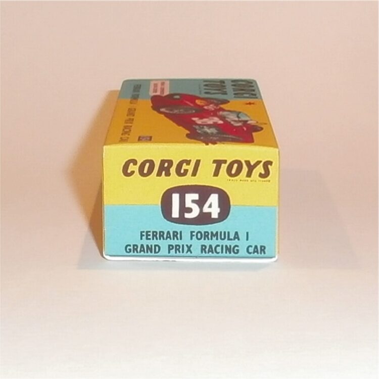 Corgi Toys  154 Ferrari F1 Grand Prix Racing Car Repro Box - Image 3