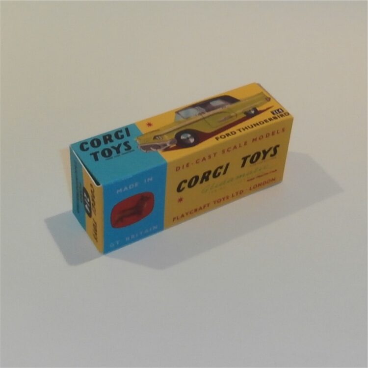 Corgi Toys  214 Ford Thunderbird Repro Box - Image 2