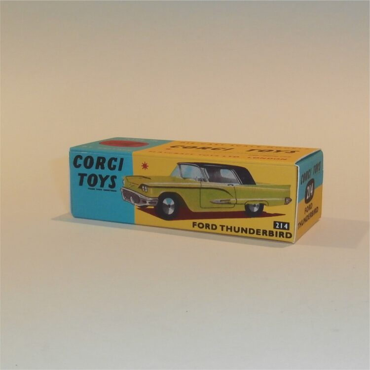 Corgi Toys  214 Ford Thunderbird Repro Box - Image 3