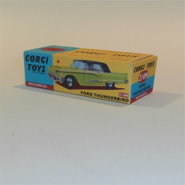 Corgi Toys  214M Ford Thunderbird (Mechanical) Repro Box - Image 2