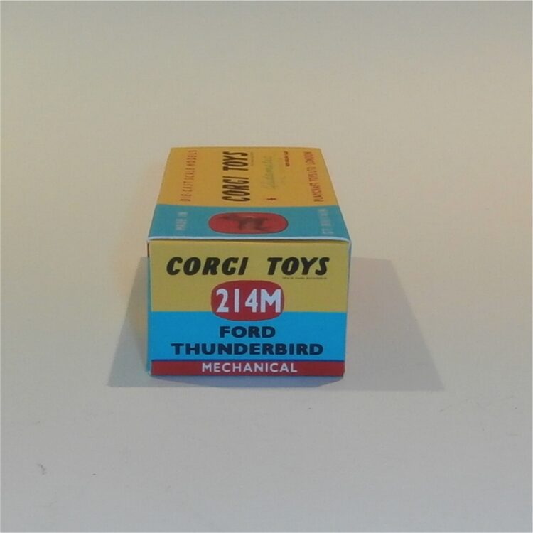 Corgi Toys  214M Ford Thunderbird (Mechanical) Repro Box - Image 3
