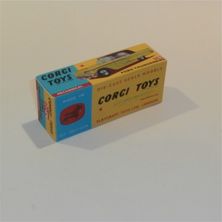 Corgi Toys  214M Ford Thunderbird (Mechanical) Repro Box - Image 4