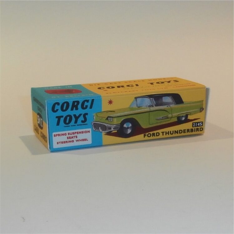 Corgi Toys  214S Ford Thunderbird with Suspension Repro Box - Image 3