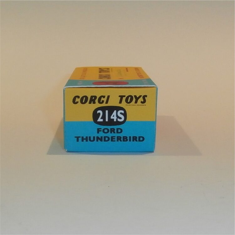 Corgi Toys  214S Ford Thunderbird with Suspension Repro Box - Image 4