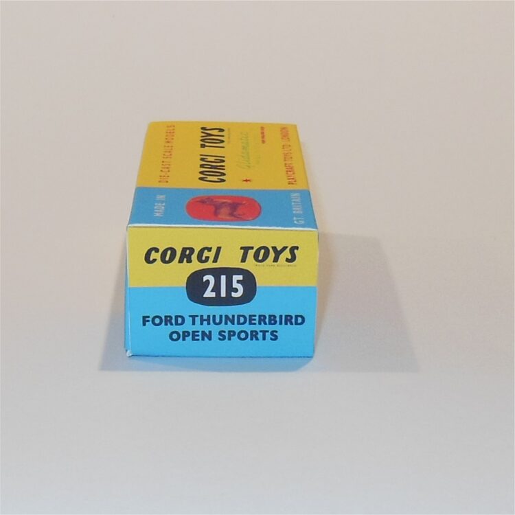 Corgi Toys  215 Ford Thunderbird Open Sports Repro Box - Image 3