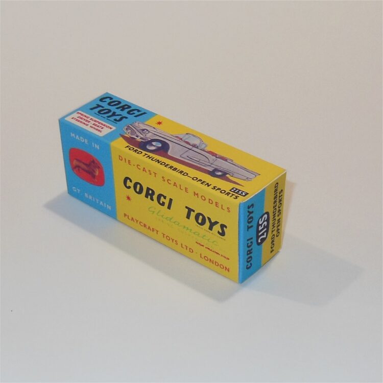 Corgi Toys  215S Ford Thunderbird Open Sports with Suspension Repro Box - Image 2