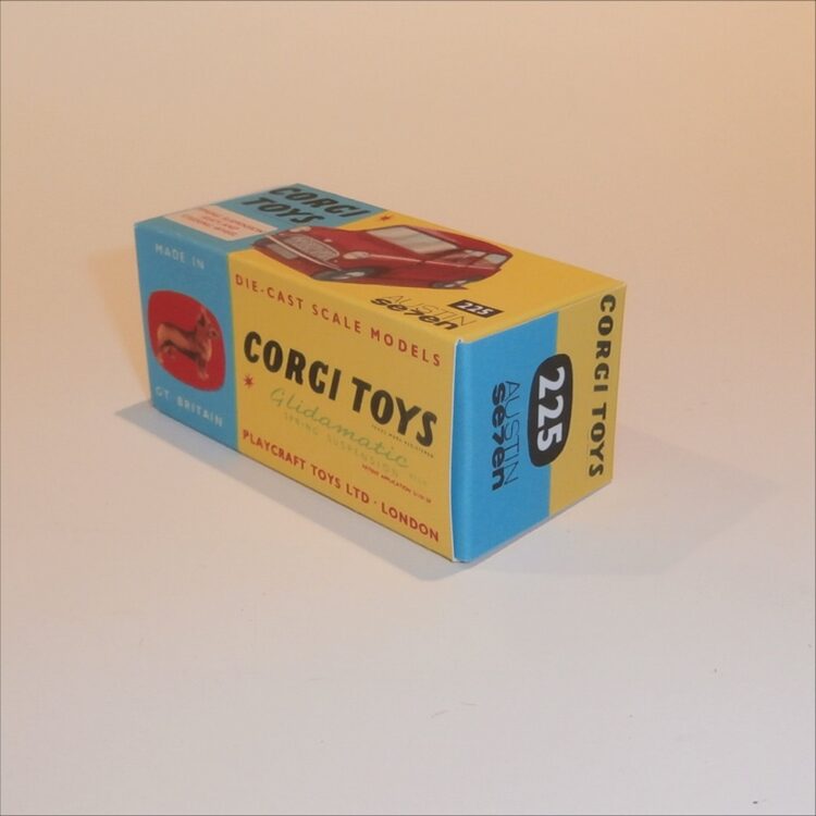 Corgi Toys  225 Austin 7 Morris Mini Repro Box - Image 2