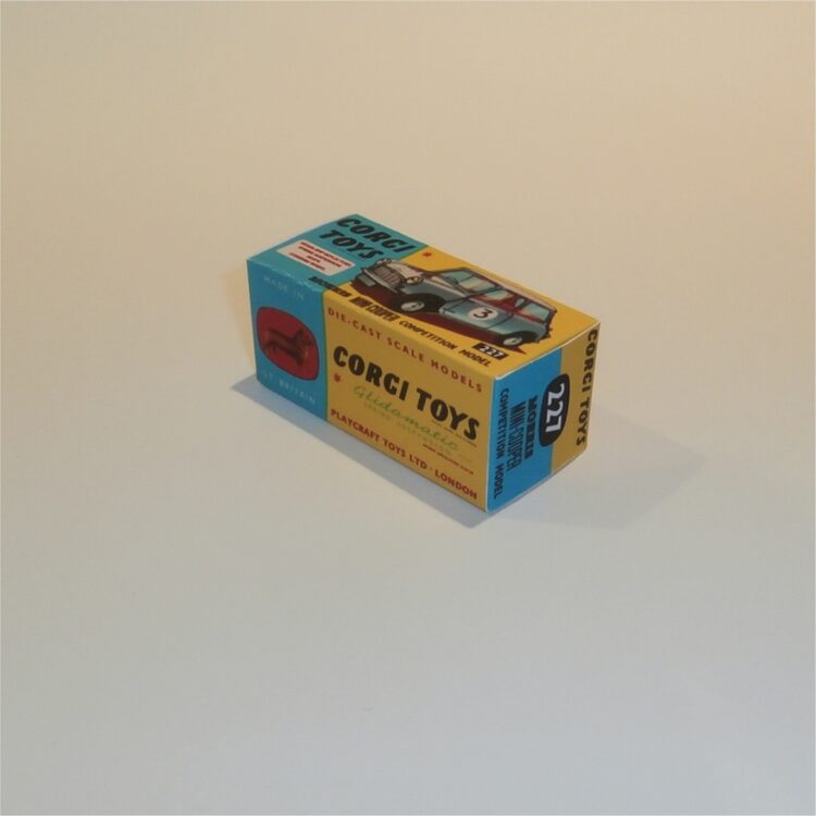 Corgi Toys  227 Mini Cooper Competition Repro Box - Image 2