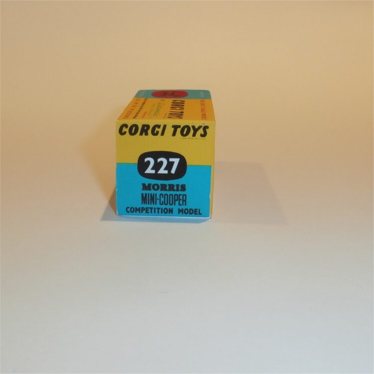 Corgi Toys  227 Mini Cooper Competition Repro Box - Image 3