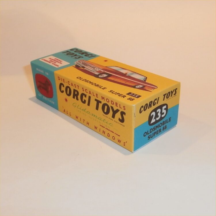 Corgi Toys  235 Oldsmobile Super 88 Sedan Repro Box - Image 2