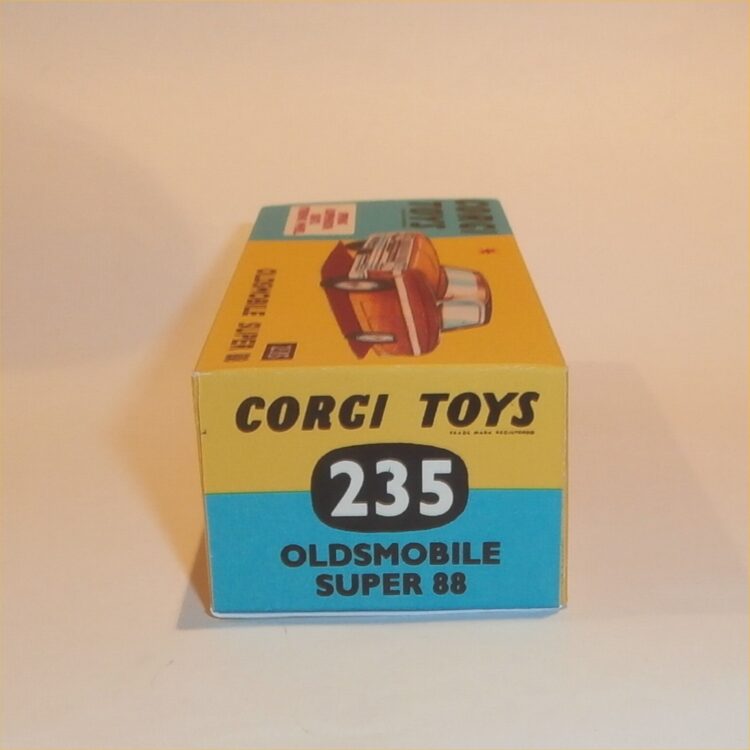 Corgi Toys  235 Oldsmobile Super 88 Sedan Repro Box - Image 3