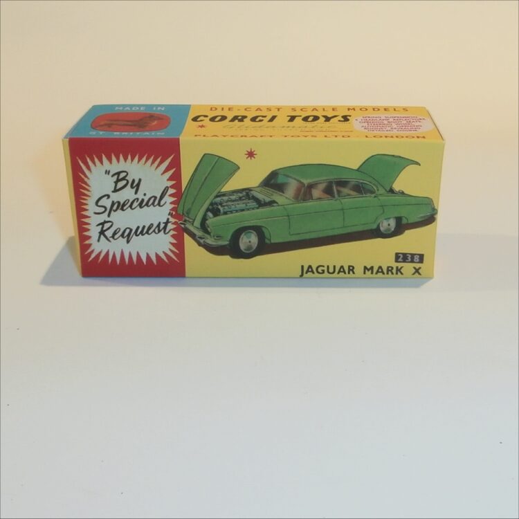 Corgi Toys  238 Jaguar Mark X Sedan Repro Box