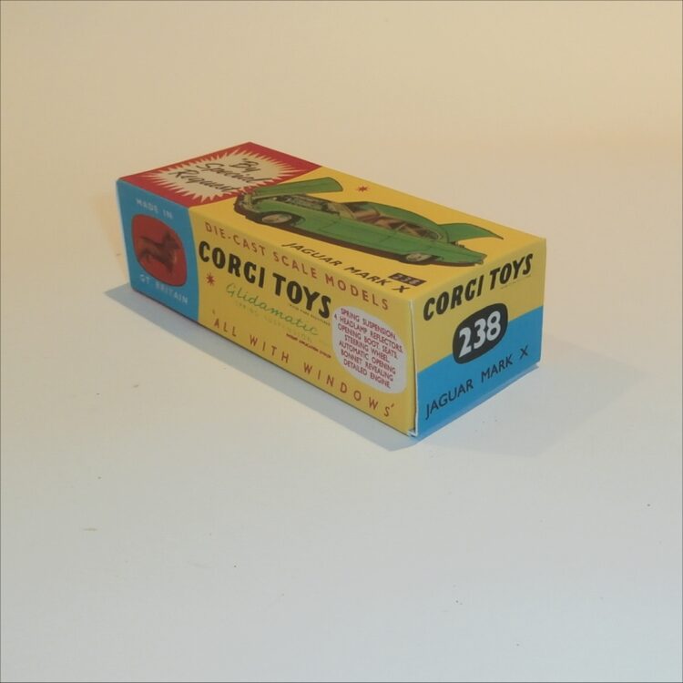 Corgi Toys  238 Jaguar Mark X Sedan Repro Box - Image 3