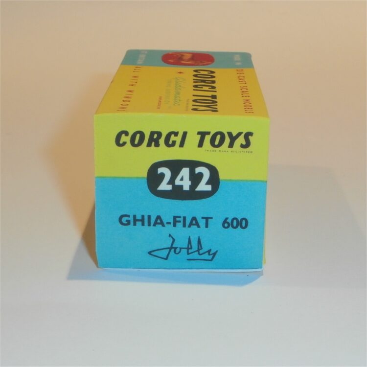 Corgi Toys  242 Fiat Ghia Jolly Repro Box - Image 3