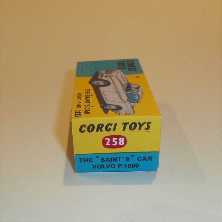 Corgi Toys  258 The Saint Volvo P1800 Repro Box - Image 3
