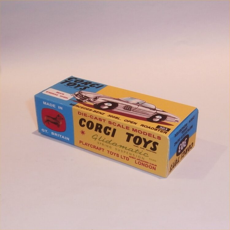 Corgi Toys  303s Mercedes Open Sports 300SL  Repro Box - Image 2
