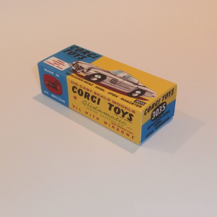 Corgi Toys  303 Mercedes Open Sports 300SL  Repro Box - Image 2